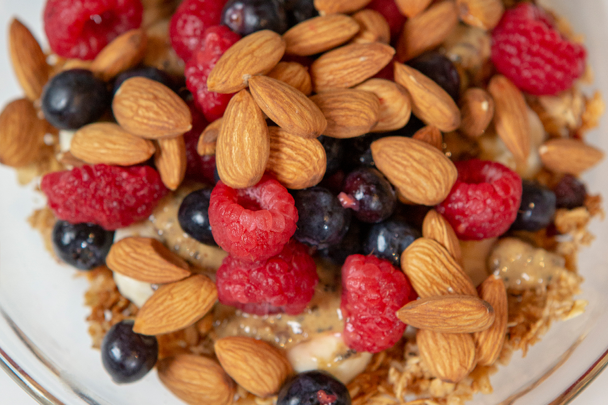 Berry Blissful Almond Butter Bowl 