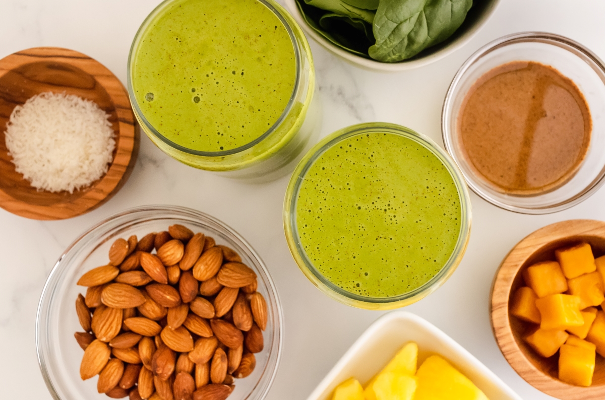 Tropical Almond Smoothie