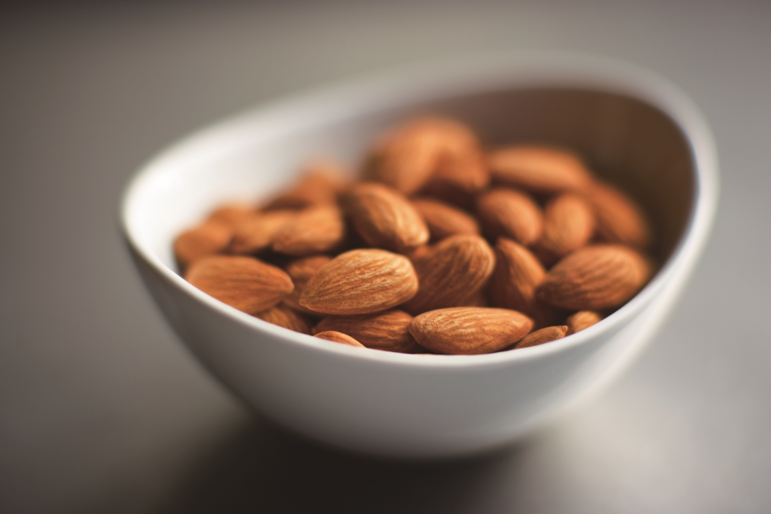 Almonds in a bowl