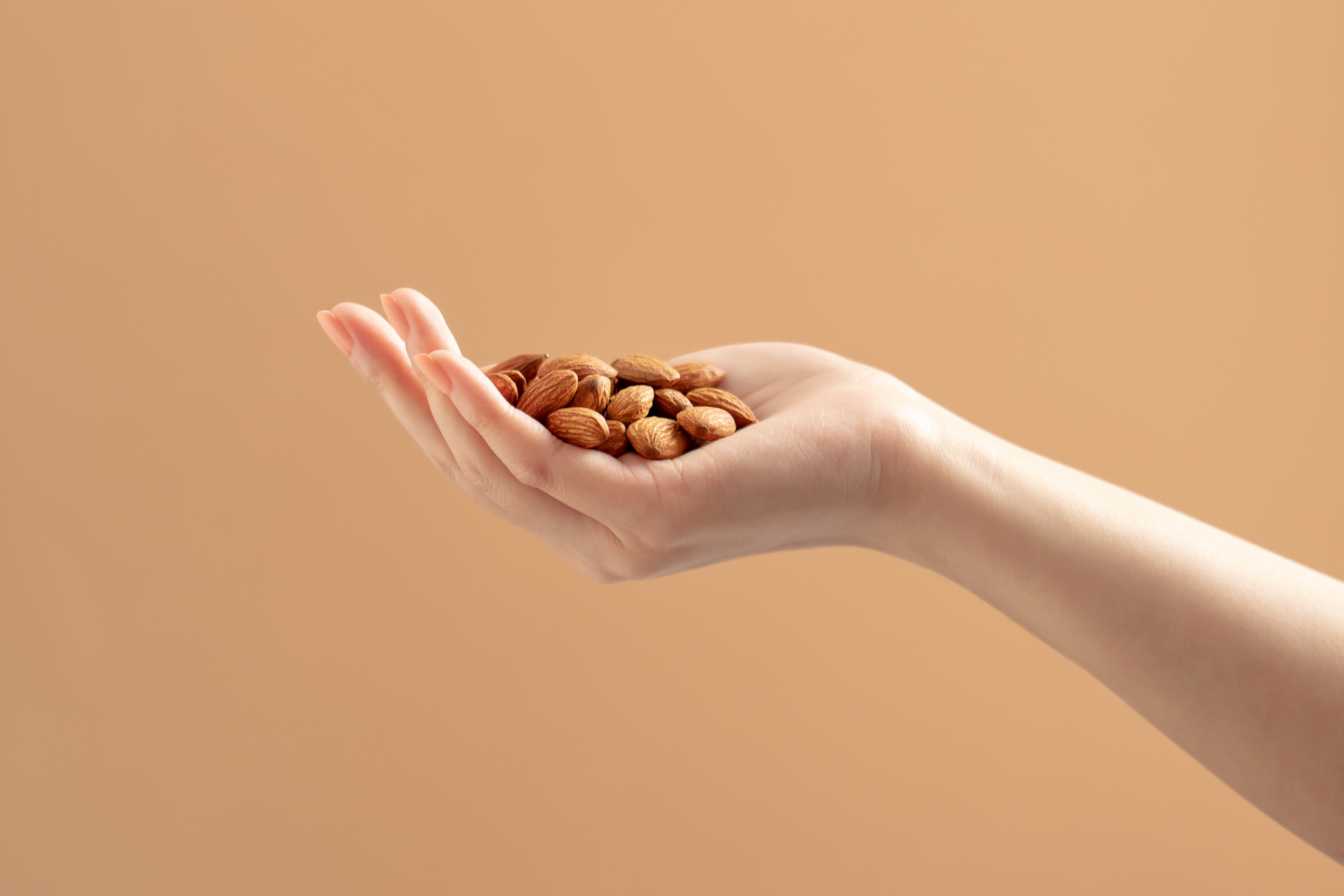 handful of almonds